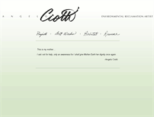 Tablet Screenshot of angelociotti.com